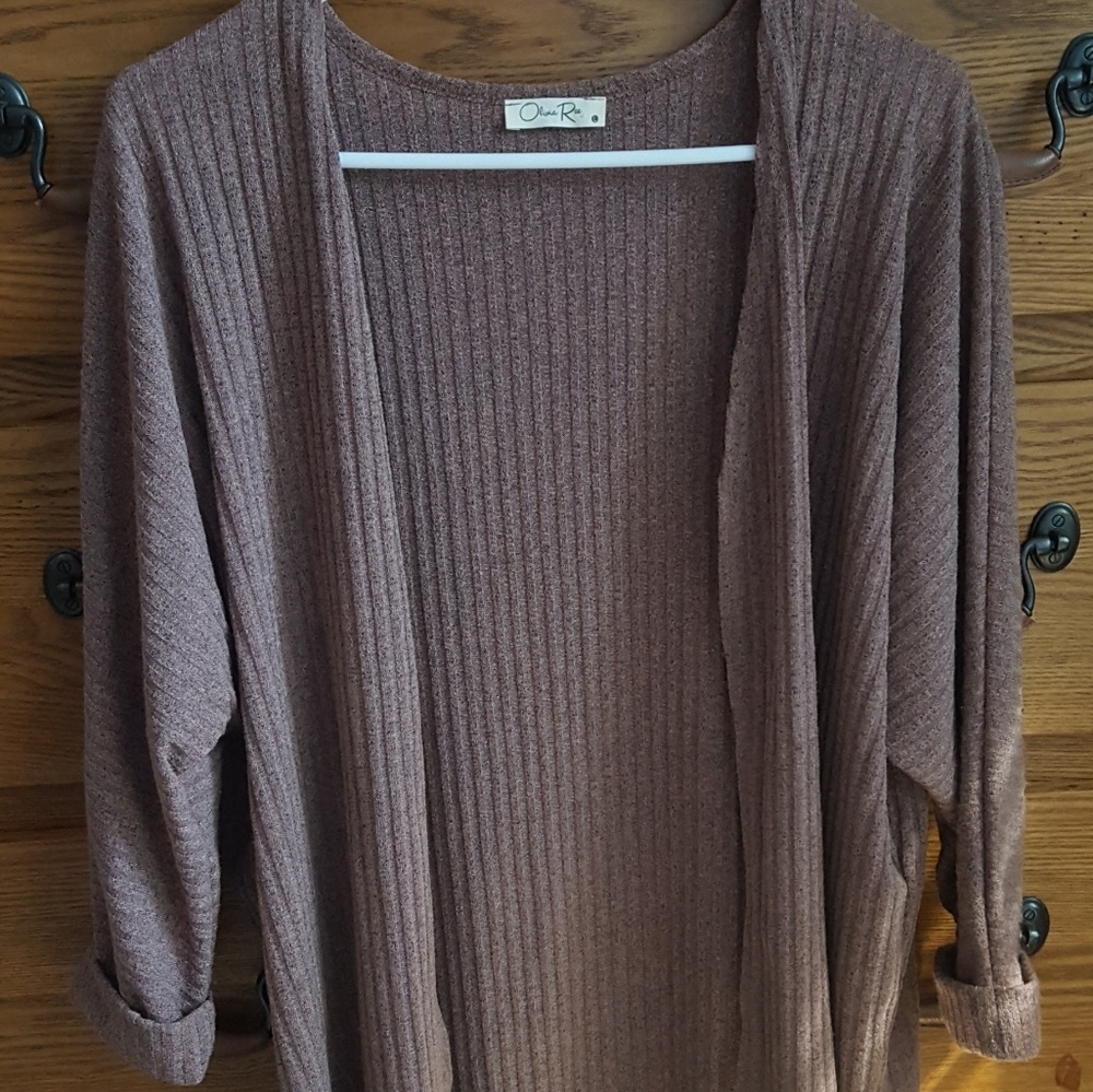 Stretchy Open Cardigan